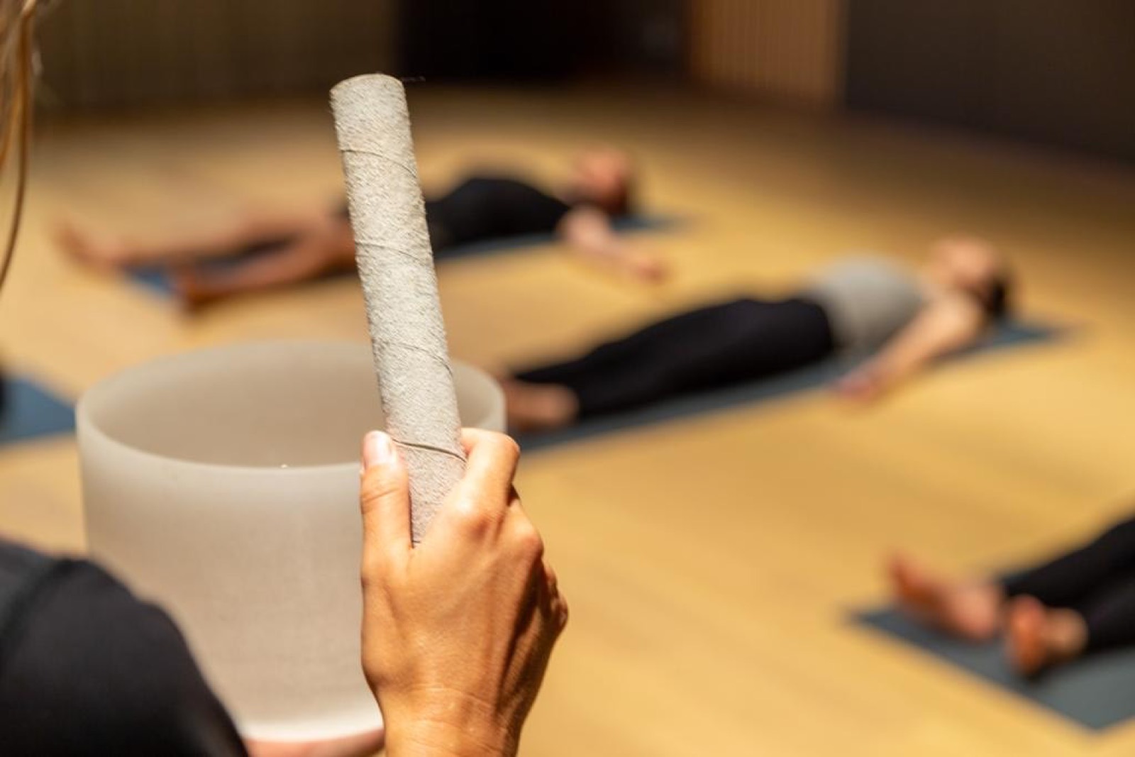 Sound bath at Setsu Niseko